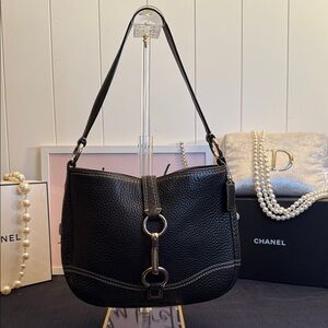 EUC Coach Hampton Hobo Leather Shoulder Bag Y2K J0893-F13086